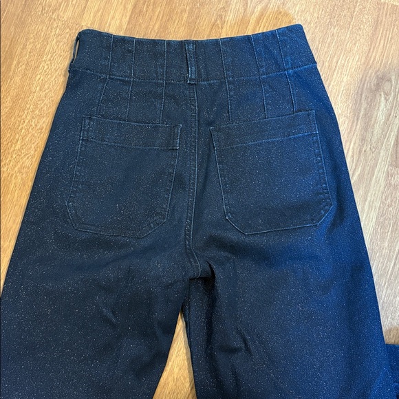 Anthropologie Maeve Colette Sparkle Denim 23 tall - Picture 3 of 5